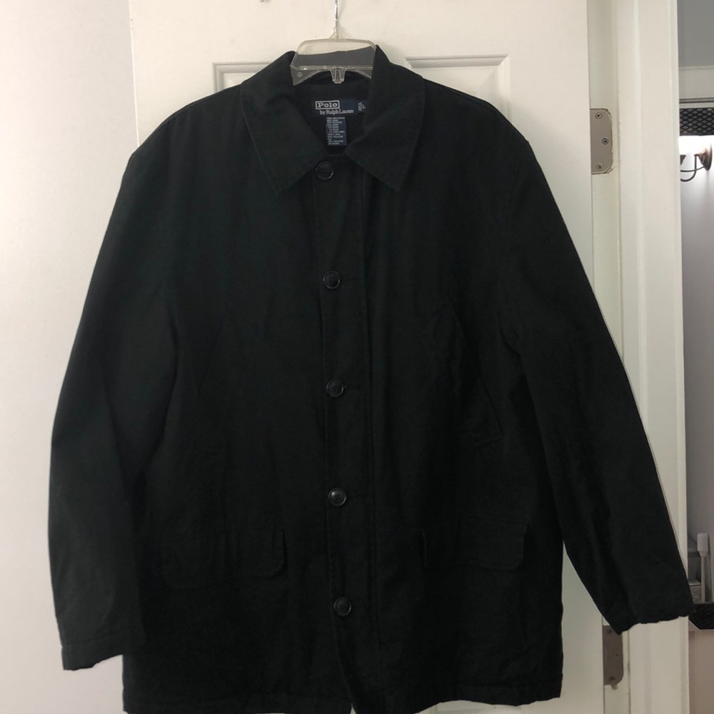 Black Polo coat!!!